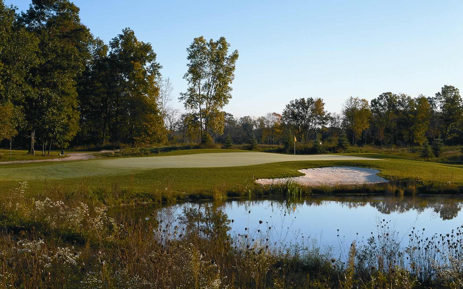 Huntmore Golf Club, public golf course in Brighton MI, and Livingston